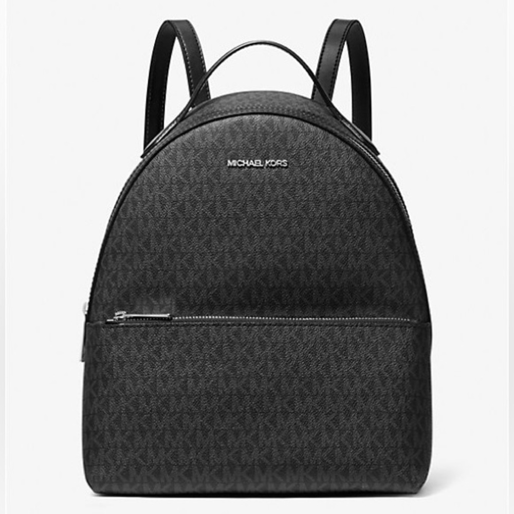 Michael Kors Black Backpack unisex bag